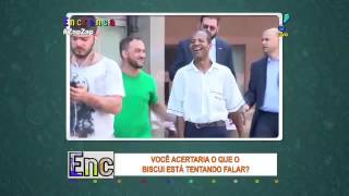 Encrenca   06⁄03⁄2016   Biscuit encarna 'mudinho' e tenta se comunicar por mímica