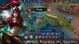 Mobile Legends - Irithel Best Build Gameplay (Savage Moments)