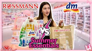 DM oder ROSSMANN? ౨ৎ let's go summer essentials self care shopping °❀⋆.ೃ࿔*:･Alles Ava Teen Life