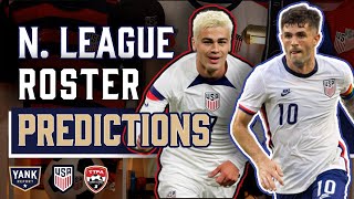 USMNT November Nations League Roster Predictions | Battle for Midfield?
