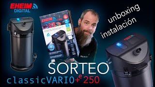 New Eheim Classic Vario Unboxing, Installation, and Giveaway! WiFi Aquarium Filter