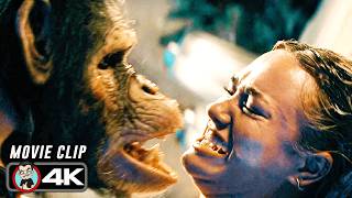 Rabid Chimpanzee Unleashed Scene | PRIMATE (2026) Movie CLIP 4K