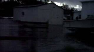 Hurricane Igor floods New Harbour, Newfoundland, on September.21/2010