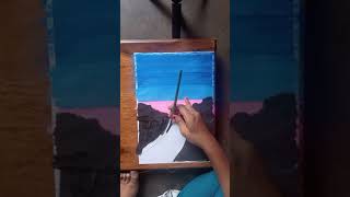#moonlight painting