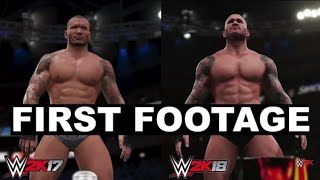 WWE 2K18 Official First footage and Randy orton entrance