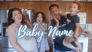 OUR BABY'S NAME!