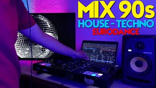 Mix 90's | House, Eurodance & Techno | Whigfield, Gigi D'Agostino, Robert Miles | DJ Set / Krozz Mx