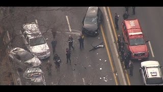 NYPD cops fatally shoot suspect after wild car chase