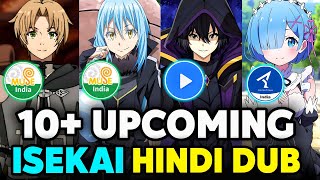 10+ Upcoming Hindi Dub Anime Of Muse India! Rimuru Season 4,Mushoku Season3,Eminence In Shadow Hindi