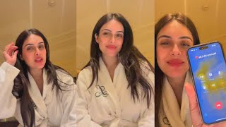 Neha Malik Lattest Live Video On Instagram
