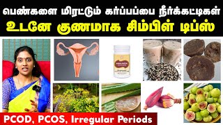 கர்ப்பப்பை நீர்க்கட்டி(PCOD, PCOS) இருந்தால் இதை சாப்பிடுங்க | Neerkatti | Doctor Interview tamil