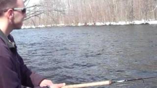 Salmon River - another crosses to the dark side- pinnin' that is part 1