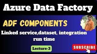 3. azure data factory components | Azure data factory
