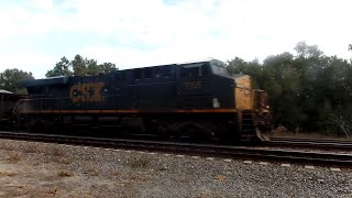 Folkston Georgia Mixed Freight Train