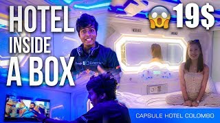 $19 CAPSULE HOTEL in Sri Lanka