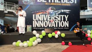 Ali Tabish - Bhula Do Cover Live Limkokwing University Malaysia