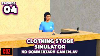 Hired Some Help & It Randomly Started Snowing | Clothing Store Simulator | EP04 | No Commentary