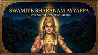 Ayyappa Maha Mantra | 1 Hour Protection, Surrender & Divine Grace