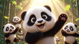 The Happiest Panda - Puffy! 🐼 | Cheerful Kids Music & Animation for Little Ones