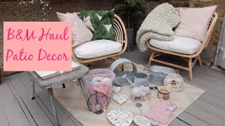 B&M Haul ~ Cute Decor Items for Patio / Garden Area ~ July 2021 🇬🇧