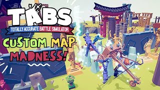 My Kid discovers the map creator in TABS: Totally Accurate Battle Simulator