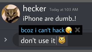 iPhones are dumb…