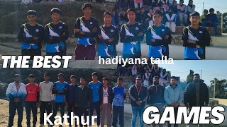 THE BEST🫡 hadiyana talla🙅🏻Kathur||GAMES #kabbadi #game #uttarakhand 