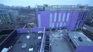 Birmingham City University, new build time lapse.