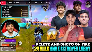 128 POINTS IN 6 GAMES | 24 KILLS IN NG TOURNAMENT😨 DELETE SOLO 10🥶 & SHOTO SOLO 9 KILLS☠ IN ONE GAME