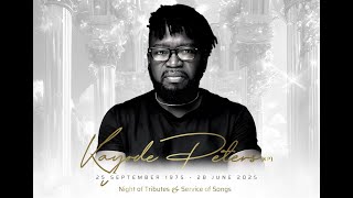 London Night of Tributes and Services of Songs for Kayode Peters (KP)