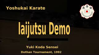 Yoshukai Karate_ Iaijutsu Demonstration by Yuki Koda Sensei