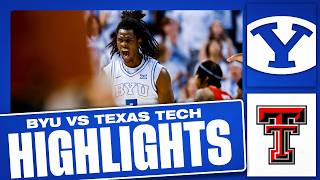 BYU vs Texas Tech | FULL GAME HIGHLIGHTS | BYU BASKETBALL