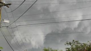 rotating wall cloud? Sydney pt 1