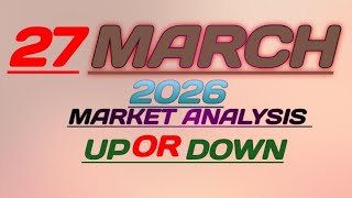 27 MARCH NIFTY 50 IMPORTANT LEVEL ANALYSIS 27/03/2026 📊📊💹✅👑