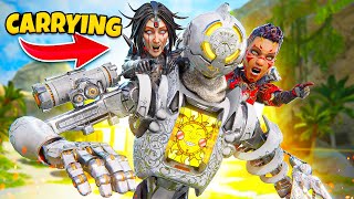 When A COACH Carries PROS In Ranked... (Apex Legends)