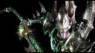 Dawn of War Soulstorm Ultimate Apocalypse Dark Eldar overlook in to gameplay and slaves at work