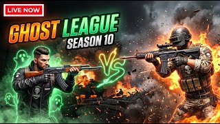 LIVE PUBG MOBILE Ghost League – FINAL Day 2 🏆 | Custom Room Tournament |