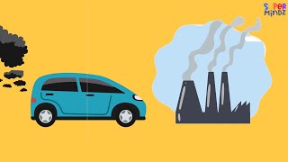POLLUTION | Types of Pollution | For Kids | SuperMindz