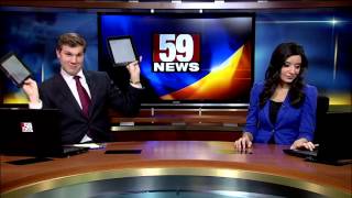 News Anchor "Where they at doe?" Music Video