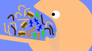 Algodoo | Junk Food | Simulation