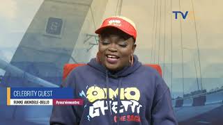 Funke Akindele-Bello Mimics Her Husband, JJC On Live TV 🤣🤣
