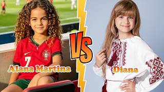 Alana Martina (Ronaldo's Daughter) VS Diana Transformation ★ From Baby To 2026