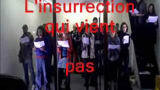 Performance Pascal Lièvre - L'insurrection qui vient pas.WMV