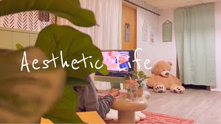 Aesthetic Life | making spaghetti meatballs & air fry chicken wings
