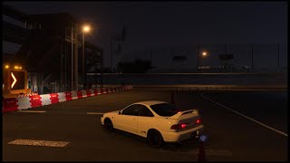 Integra typeR turbo aos tiros e muito lume!!🔥🔥 #honda #hondaturbo #antilag #integratyper #turbo 