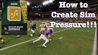 Defensive Strategy: How to Sim Pressure!