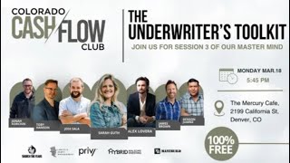 LIVE - Colorado Cash Flow Club Mastermind