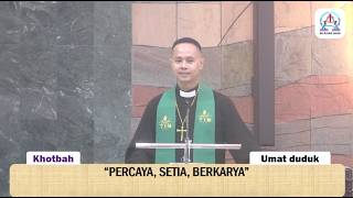Sunday Service June 7 | Rev. Gilbert Christian Kristamulyana | Believe, Remain Faithful, Take Action