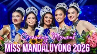 CROWNING MOMENT | Miss Mandaluyong 2026 is Alyssa Mildred Villariña of Buayang Bato