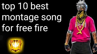 Top 10 Best Songs To Use In Free Fire Montages Video || Top 10 Free Fire Montage Songs 2021|| #viral